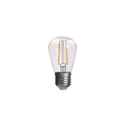 Bec LED E27 pentru ghirlande, alb cald, 2W, 140lm, IP20, set 10 bucati