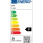 Bec LED E27 pentru ghirlande, alb cald, 2W, 140lm, IP20, set 10 bucati