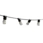 Ghirlanda luminoasa pentru 20 LED-uri E27, lungime 10 m, IP44, interconectabila Ghirlanda luminoasa pentru 20 LED-uri E27, lungime 10 m, IP44, interconectabila