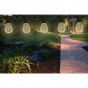 Ghirlanda luminoasa pentru 20 LED-uri E27, lungime 10 m, IP44, interconectabila