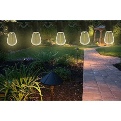 Ghirlanda luminoasa, interior si exterior, pentru 15 LED-uri, soclu E27, lungime cablu 15 m