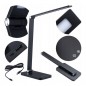 Lampa de birou LED 7W, reglare 2700-6000K, butoane tactile, alimentare USB, 420 lm, pliabila