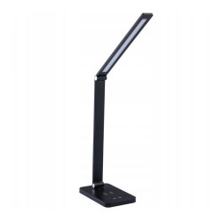 Lampa de birou LED, putere 7W, control tactil, incarcator inductiv QI, dimabil 2700-6000K, alimentare USB
