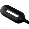 Lampa de birou LED flexibila, 30W, incarcator QI, buton tactil, 3 moduri iluminare, organizator pixuri