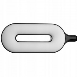 Lampa de birou LED flexibila, 30W, incarcator QI, buton tactil, 3 moduri iluminare, organizator pixuri