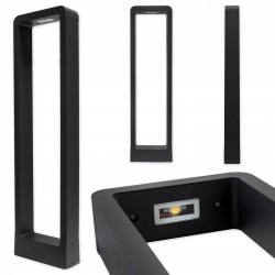 Lampa de exterior, 7W, 1x LED COB EPISTAR, lumina neutra 4000K, 50 cm
