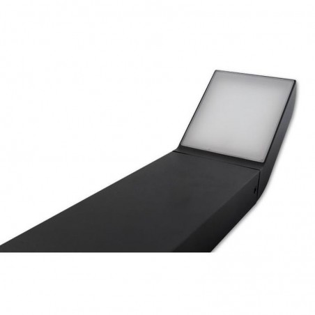 Lampa LED Clark, 12W, lumina neutra 4000K, IP54, 10 x 13.5 x 49 cm, alimentare retea