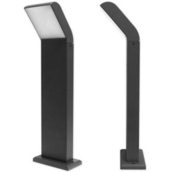 Lampa LED Clark, 12W, lumina neutra 4000K, IP54, 10 x 13.5 x 49 cm, alimentare retea