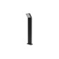 Lampa LED de gradina cu lumina neutra, 550lm, IP54, inaltime 80 cm, negru