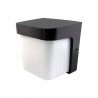 Lampa LED de exterior, 12W, montaj perete, senzor de miscare, IP54, negru