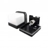 Lampa LED de exterior, 12W, montaj perete, senzor de miscare, IP54, negru