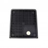 Lampa LED de exterior, 12W, montaj perete, senzor de miscare, IP54, negru