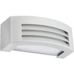 Aplica de exterior, montare perete, IP54, soclu E27, 29 x 13 x 11 cm, gri