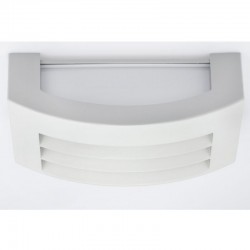 Aplica de exterior, montare perete, IP54, soclu E27, 29 x 13 x 11 cm, gri