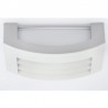 Aplica de exterior, montare perete, IP54, soclu E27, 29 x 13 x 11 cm, gri