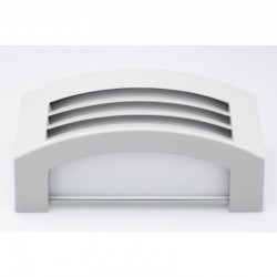Aplica de exterior, montare perete, IP54, soclu E27, 29 x 13 x 11 cm, gri