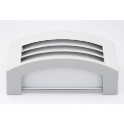 Aplica de exterior, montare perete, IP54, soclu E27, 29 x 13 x 11 cm, gri
