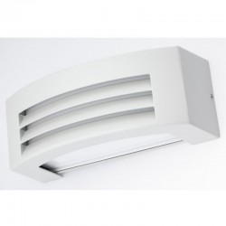 Aplica de exterior, montare perete, IP54, soclu E27, 29 x 13 x 11 cm, gri