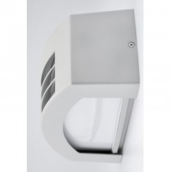 Aplica de exterior, montare perete, IP54, soclu E27, 29 x 13 x 11 cm, gri