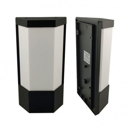 Aplica Diego pentru exterior, LED E27, 18W, IP54, aluminiu, 13.7 x 72 x 26 cm, negru