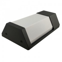 Aplica Diego pentru exterior, LED E27, 18W, IP54, aluminiu, 13.7 x 72 x 26 cm, negru