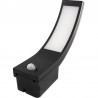 Aplica LED pentru exterior, 10W, senzor incorporat, IP54, lumina neutra 4000K, 750 lm, negru