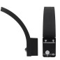 Aplica LED pentru exterior, 10W, senzor incorporat, IP54, lumina neutra 4000K, 750 lm, negru Aplica LED pentru exterior, 10W, senzor incorporat, IP54, lumina neutra 4000K, 750 lm, negru