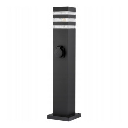 Lampa LED de exterior, priza suplimentara, 60W, 610x90x90 mm, IP54