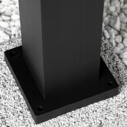 Lampa LED de exterior, priza suplimentara, 60W, 610x90x90 mm, IP54