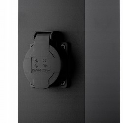 Lampa LED de exterior, priza suplimentara, 60W, 610x90x90 mm, IP54