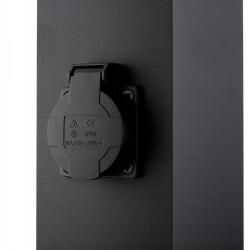 Lampa LED de exterior, priza suplimentara, 60W, 610x90x90 mm, IP54
