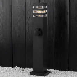 Lampa LED de exterior, priza suplimentara, 60W, 610x90x90 mm, IP54