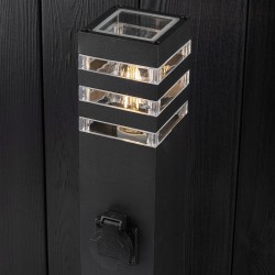 Lampa LED de exterior, priza suplimentara, 60W, 610x90x90 mm, IP54