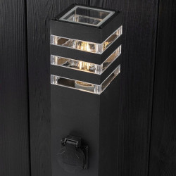 Lampa LED de exterior, priza suplimentara, 60W, 610x90x90 mm, IP54