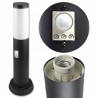 Lampa terasa, senzor miscare si crepuscular, LED 40W, inaltime 45 cm