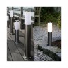 Lampa terasa, senzor miscare si crepuscular, LED 40W, inaltime 45 cm