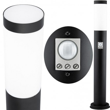 Corp de iluminat stalp pentru terasa, LED 40W, inaltime 65 cm, senzor miscare