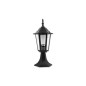 Felinar de gradina, design vintage, LED 60W, aluminiu si sticla, 40 cm Felinar de gradina, design vintage, LED 60W, aluminiu si sticla, 40 cm