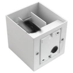Aplica LED CREE 6W Kira, 4000K, unghi fascicul reglabil, IP54, alb