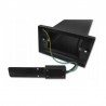 Lampa cu senzor de miscare, LED GU10, maxim 35W, inaltime 50 cm, IP44