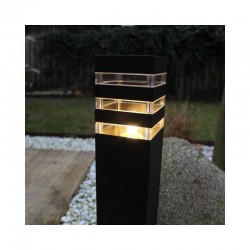 Lampa de gradina, LED GU10, 80 cm, IP44, alimentare la retea