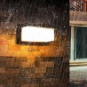 Lampa de perete Lagos, LED SMD, 12W, lumina neutra, 840 lm, senzor de miscare, IP54