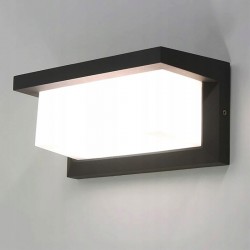 Lampa de perete Lagos, LED SMD, 12W, lumina neutra, 840 lm, senzor de miscare, IP54