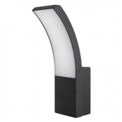 Aplica LED SMD, 9W, lumina neutra 4000K, 800lm, IP54, carcasa din aluminiu, negru