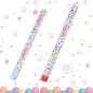 Tun confetti fluturi, multicolori, tub 100 cm