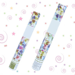 Tun confetti, bancnote Euro, lungime tub 40 cm