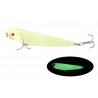 Set 5 naluci peste rapitor, plastic, 7 - 9 cm, galben