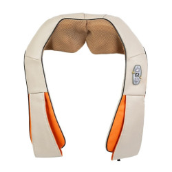 Aparat masaj universal, 16 puncte masaj, 40 x 13  x 15 cm, 2,8kg, crem