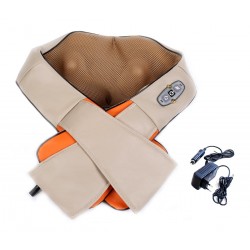 Aparat masaj universal, 16 puncte masaj, 40 x 13  x 15 cm, 2,8kg, crem