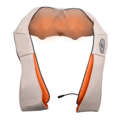 Aparat masaj universal, 16 puncte masaj, 40 x 13  x 15 cm, 2,8kg, crem